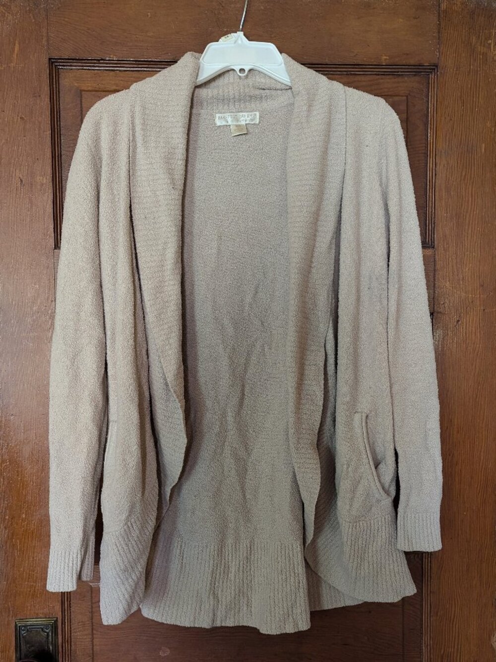 Barefoot Dreams CozyChic Lite® Circle Cardi in Stone